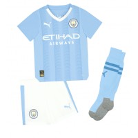 Manchester City Bernardo Silva #20 Domaci Dres za djecu 2023-24 Kratak Rukav (+ Kratke hlače)